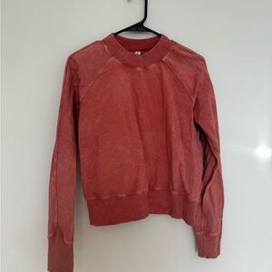 Lululemon Pink Crew neck